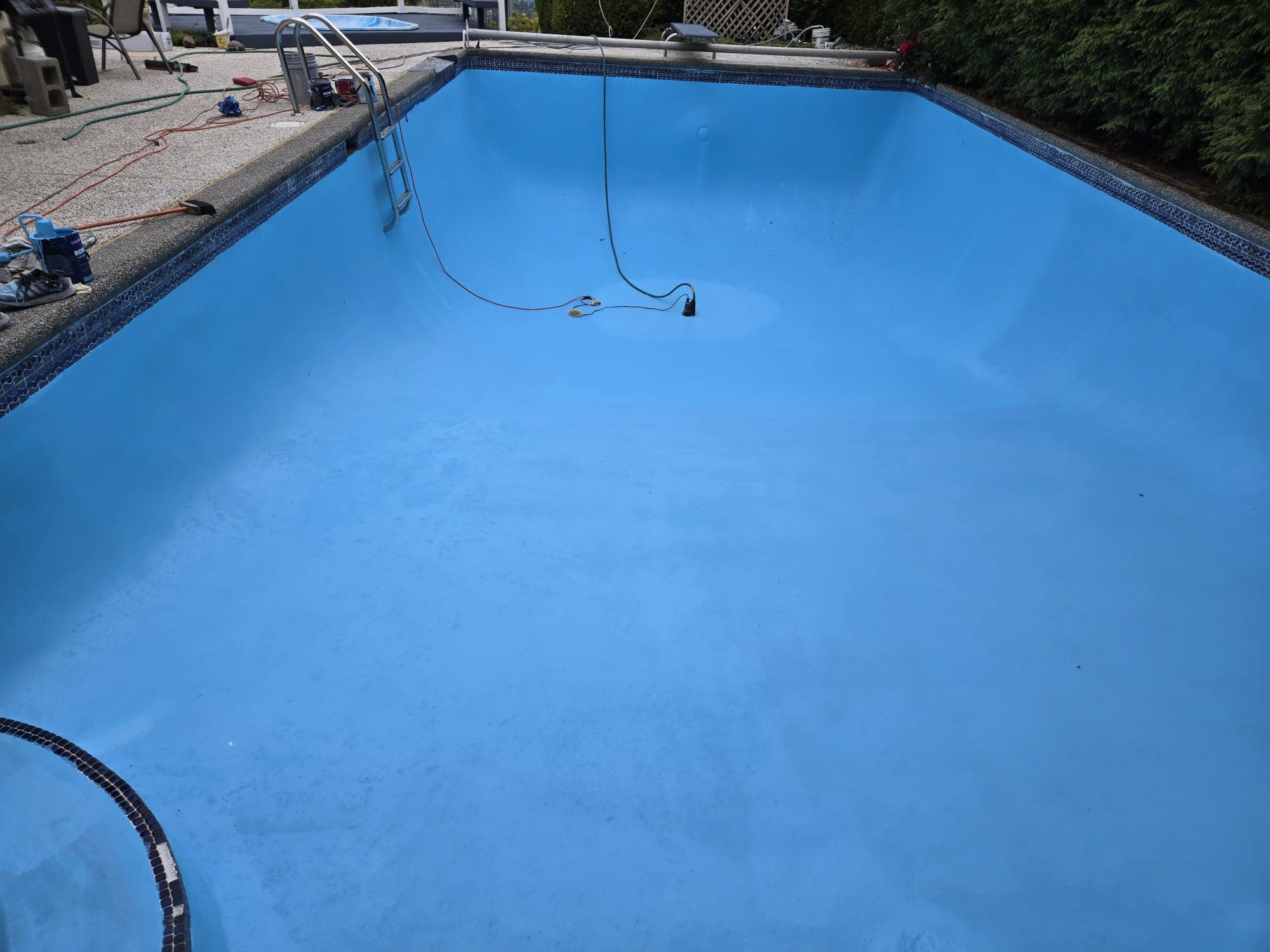 Refreshed stucco and trim — completed