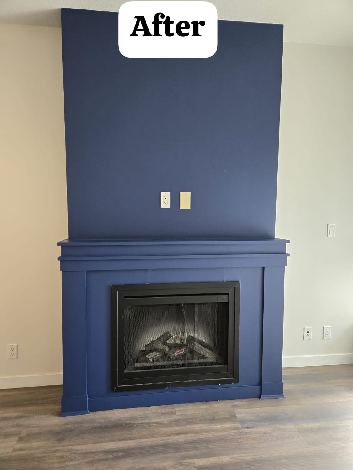 Home exterior after painting